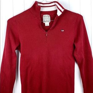 Ralph Lauren Polo Jeans 1/4 zip sweater. Size: L